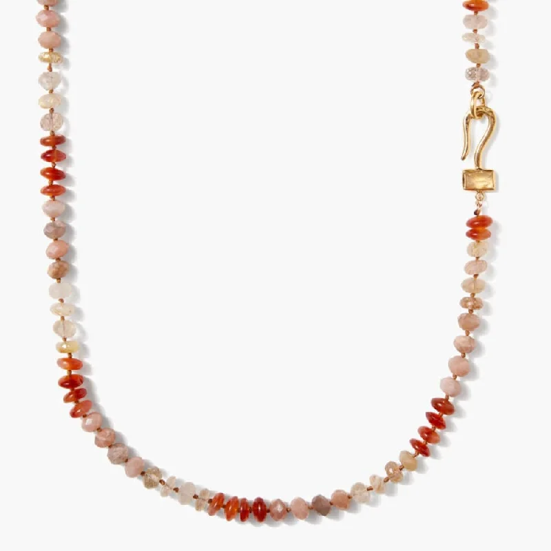 women's necklaces with fine craftsmanship -Grand Odyssey Necklace in Sunstone Mix