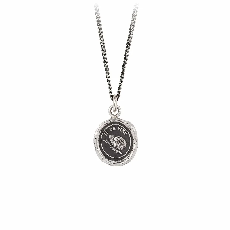 women's necklaces with radiant diamonds -Determination Talisman Necklace