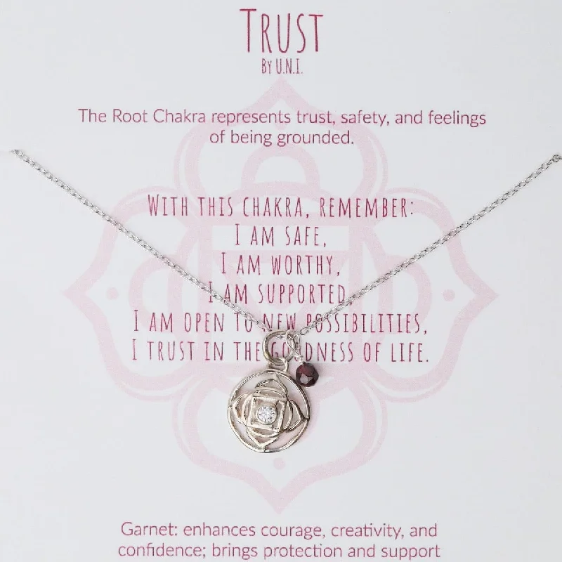 women's necklaces with heart design -Trust Chakra Necklace