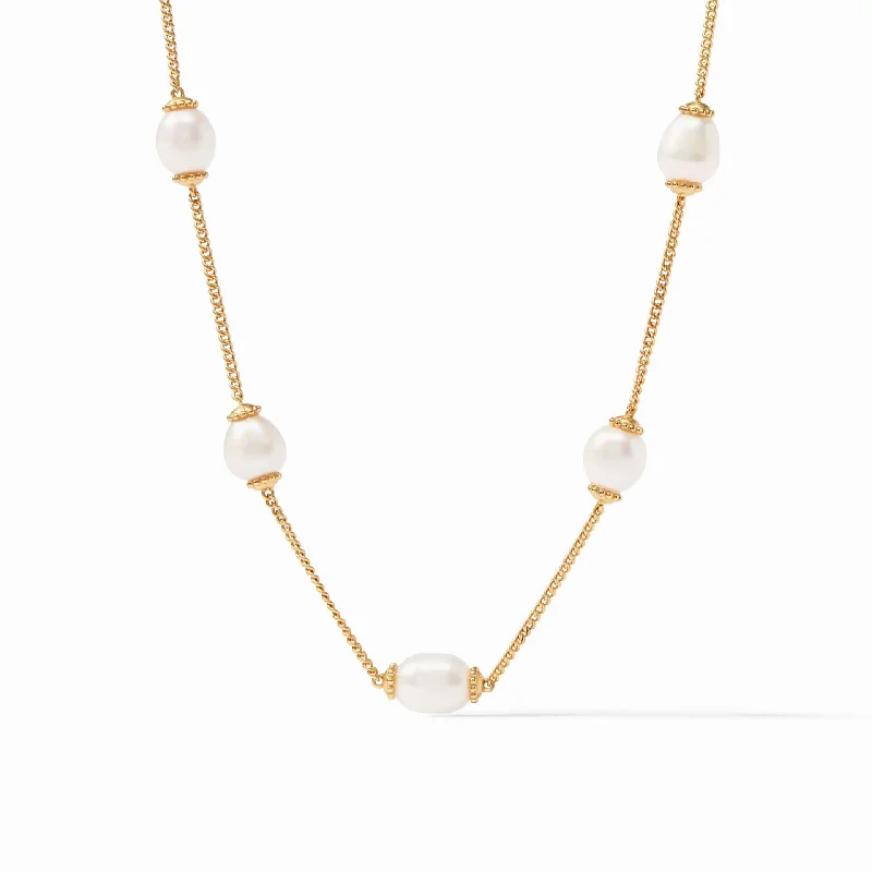 women's necklaces with dainty chain -Flora Delicate Necklace