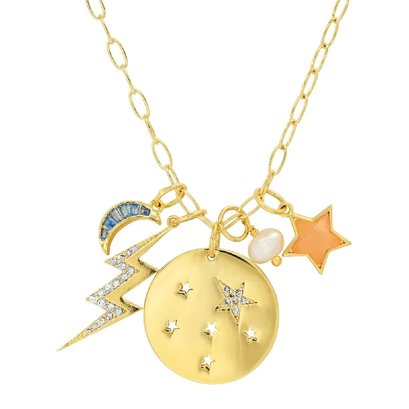 women's necklaces with romantic pendant -Celestial Charm Necklace