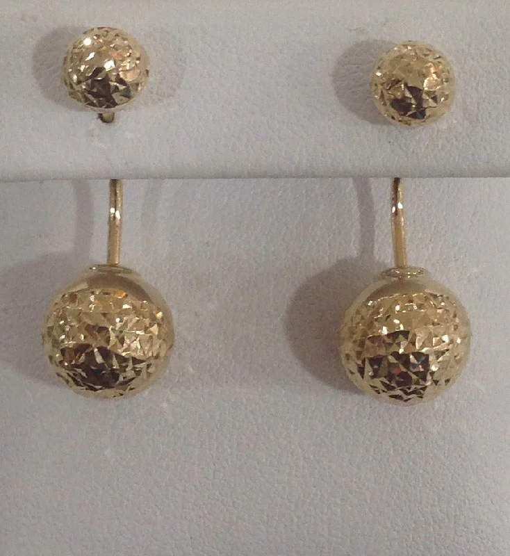 women's earrings gold -Gold Earrings