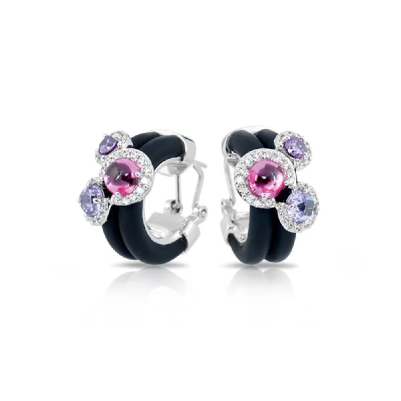 women's earrings with platinum -Element Earrings