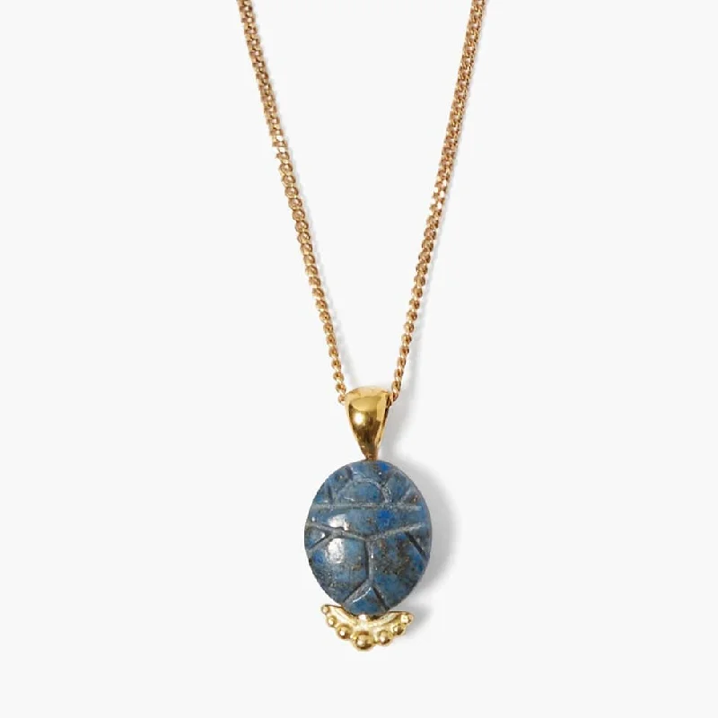 women's necklaces with bezel setting -Jaya Lapis Pendant Necklace