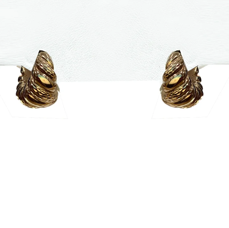 women's earrings with dangling style -Gold Earring