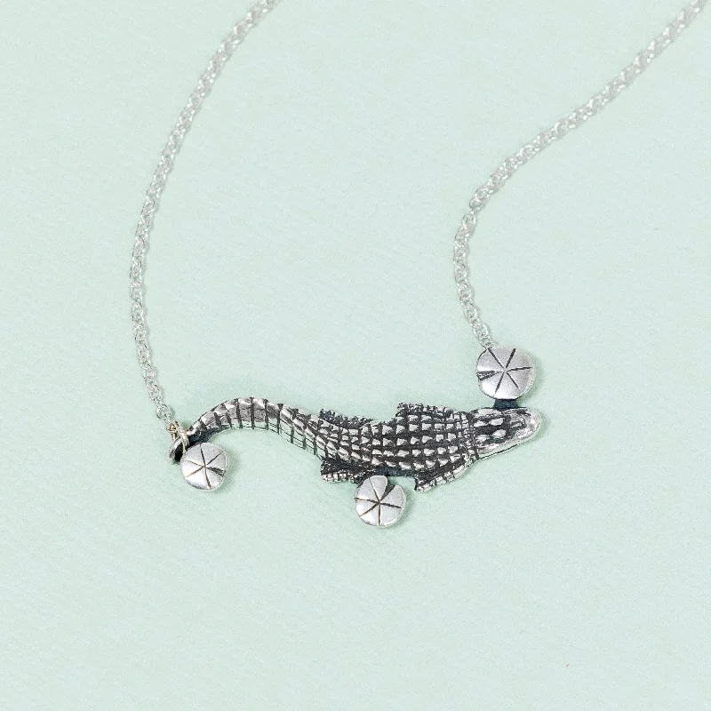 women's necklaces diamond -Alligator Swamp Tour Necklace