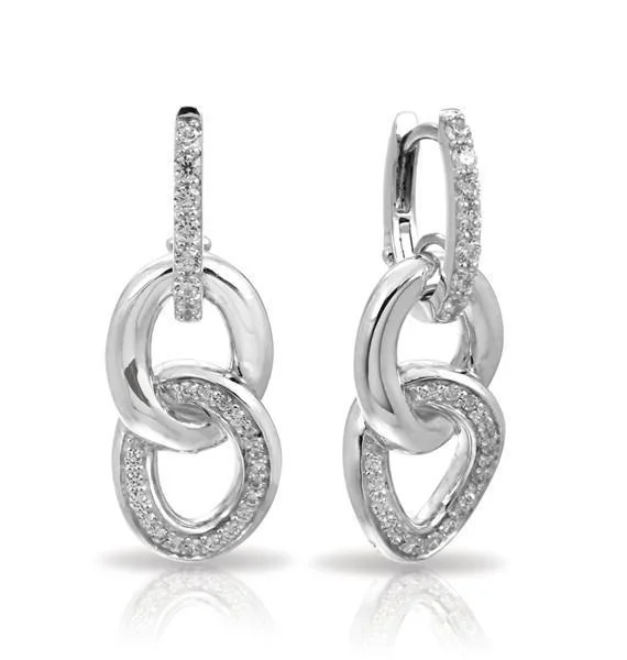 women's earrings with drop style -Bon Earrings