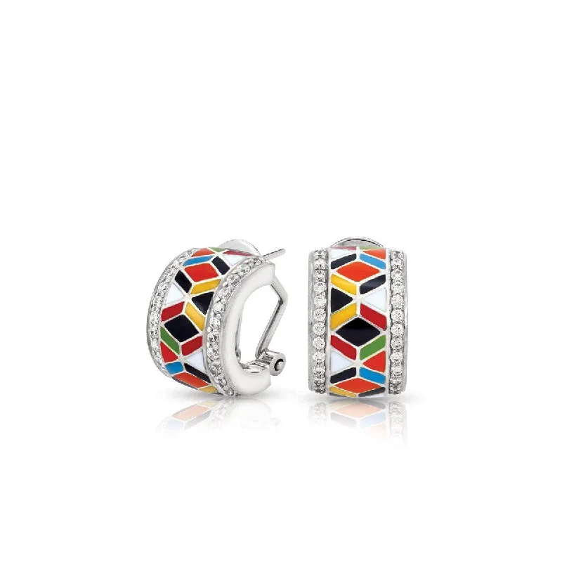 women's earrings with classy studs -Forma Earrings