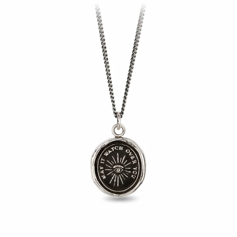 women's necklaces with engraved pendant -Higher Power Talisman Necklace