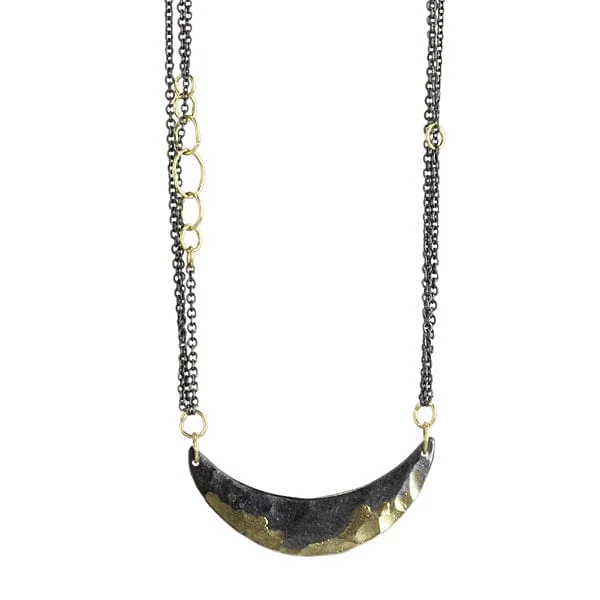 women's necklaces silver -Gilded Phoebe Necklace