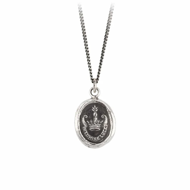 women's necklaces with floral design -Inspiration Talisman Necklace