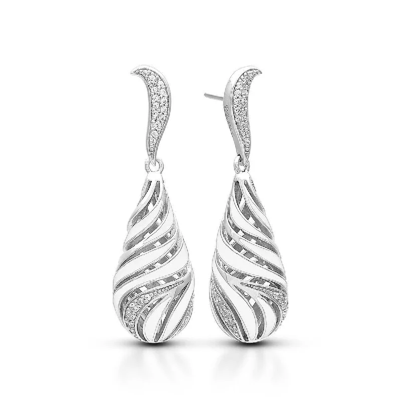 women's earrings with gold-plated design -Waverly Earrings