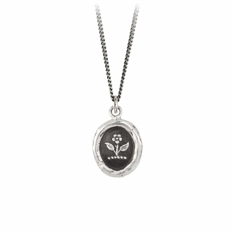 women's necklaces with engraved pendant -Beauty & Strength Talisman Necklace