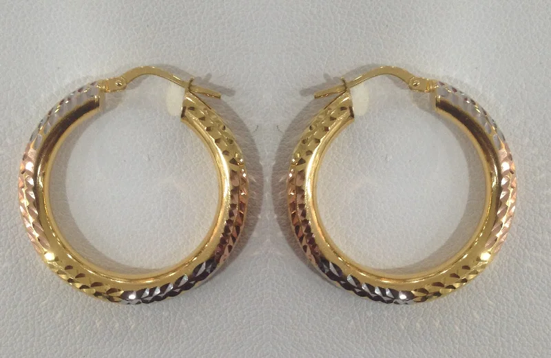 women's earrings with soft glow -Gold Earrings