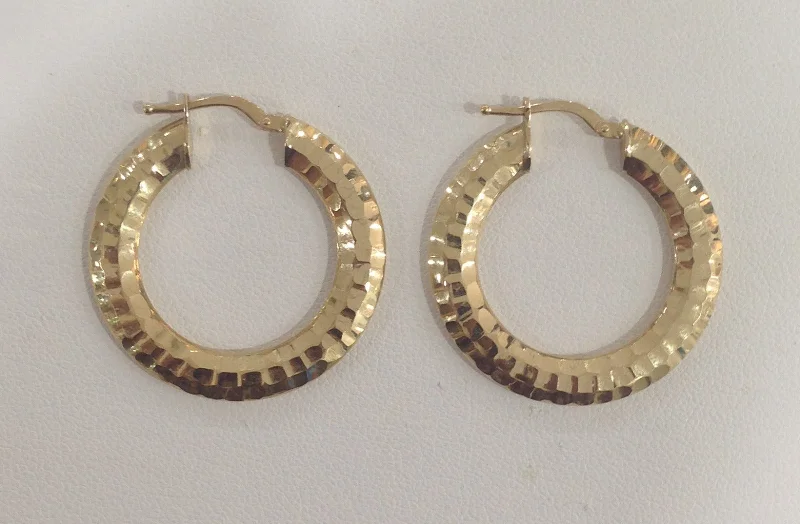 women's earrings with emerald -Gold Earrings