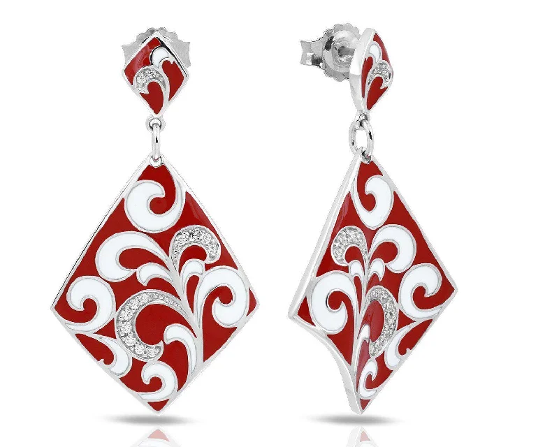 women's earrings with artistic design -Contessa Earrings