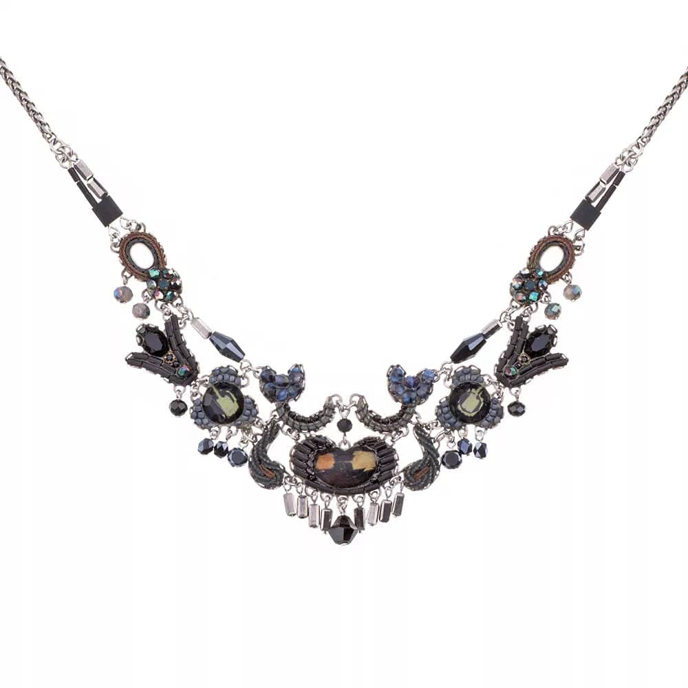 women's necklaces with cubic zirconia -Dark Dimension Necklace