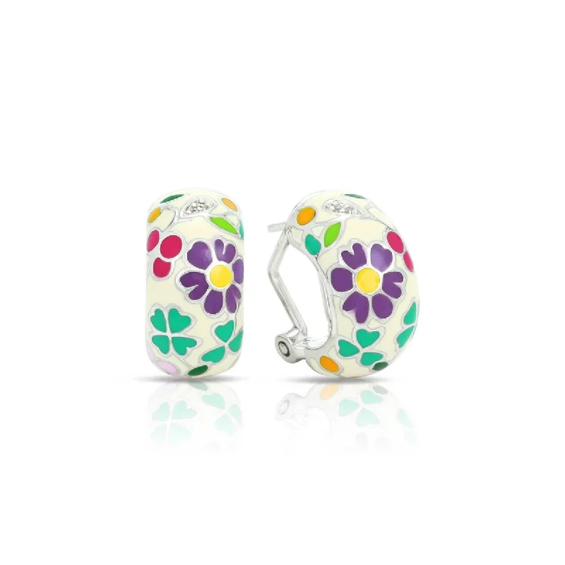 women's earrings with star-shaped design -Flower Garden Earrings