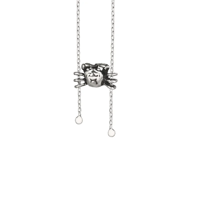 women's necklaces with twisted rope chain -Sand Crab Necklace