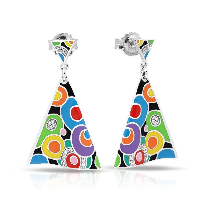 women's earrings with chic design -Groovy Earrings