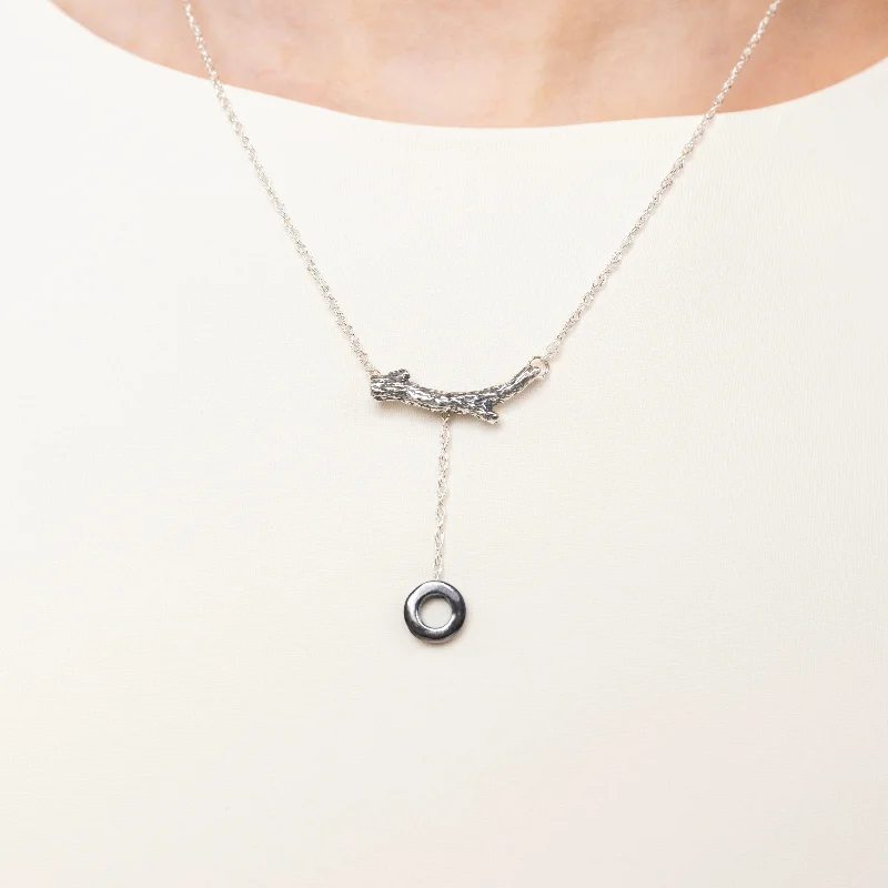 women's necklaces with personalized name -Tire Swing Necklace