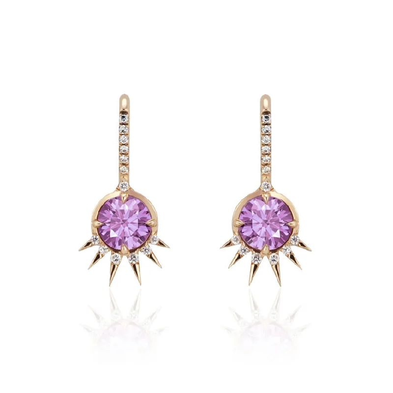 women's earrings with crystal embellishments -LIBERTY INSPIRED DROP EARRINGS