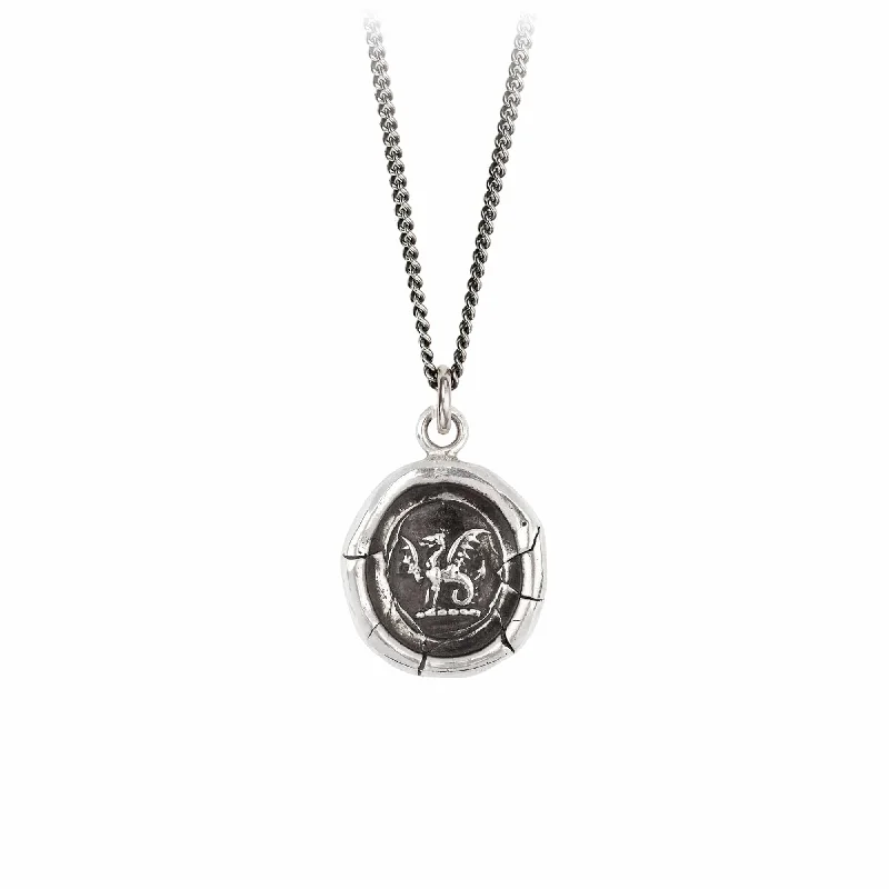 women's necklaces with clasp design -Dragon Talisman Necklace