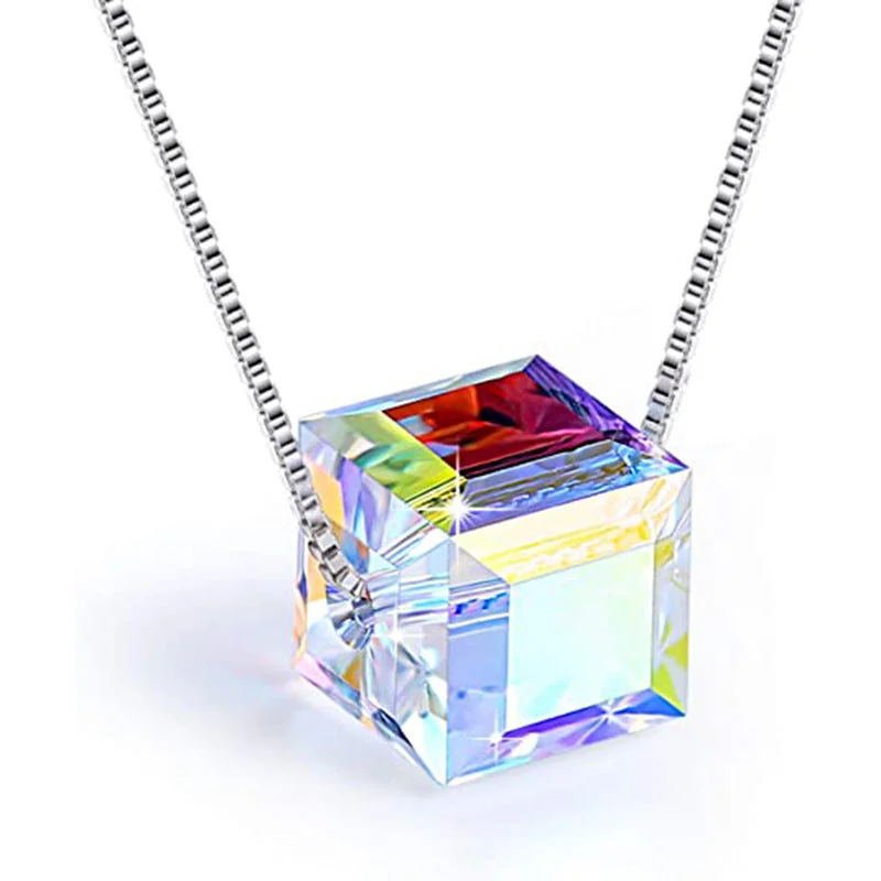 10mm Colorful Crystal-Necklace