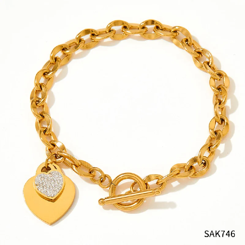 Sak746 Gold Bracelet