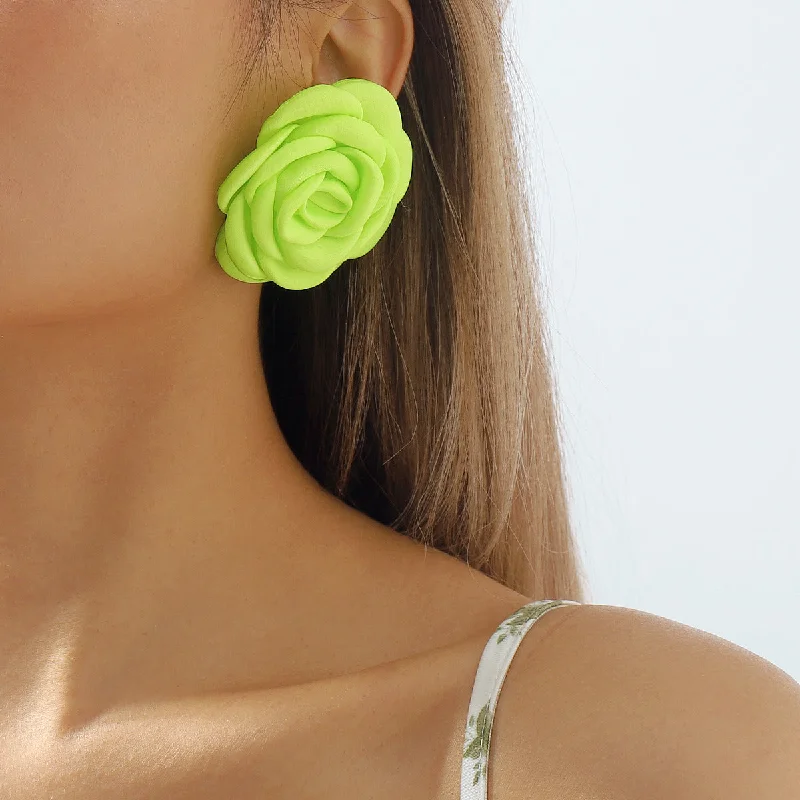 Green Earrings