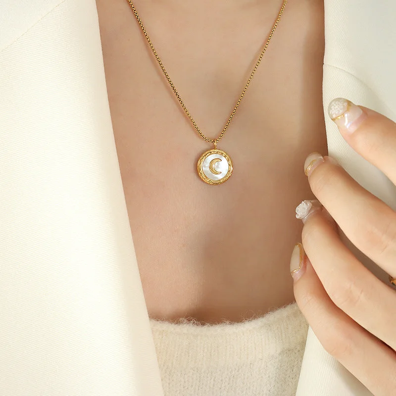 P752-Gold Necklace-40+5cm