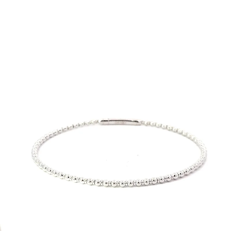 women's bracelets with hinge clasp -14 Karat Bangle Bracelet