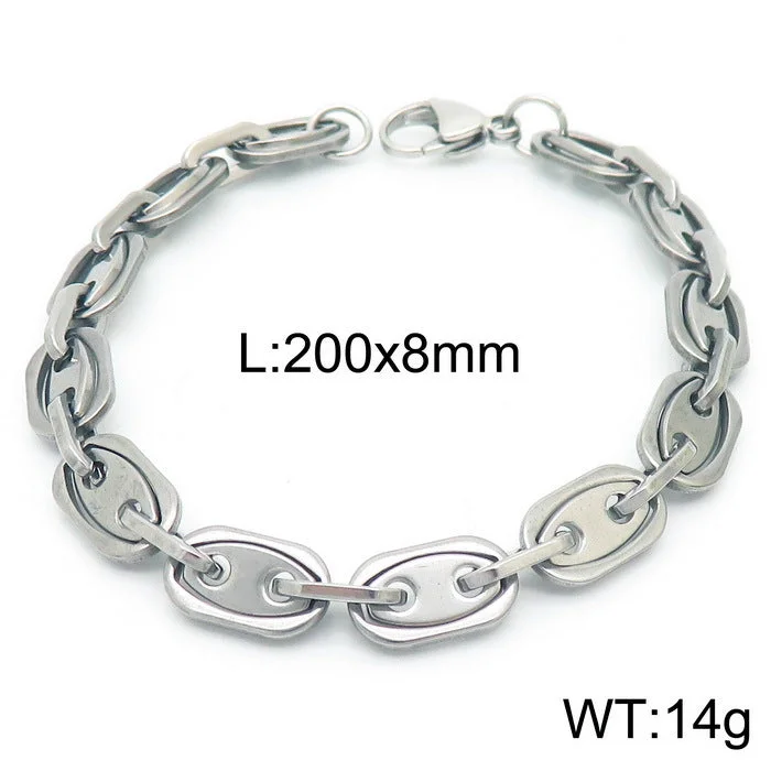 B Steel Bracelet