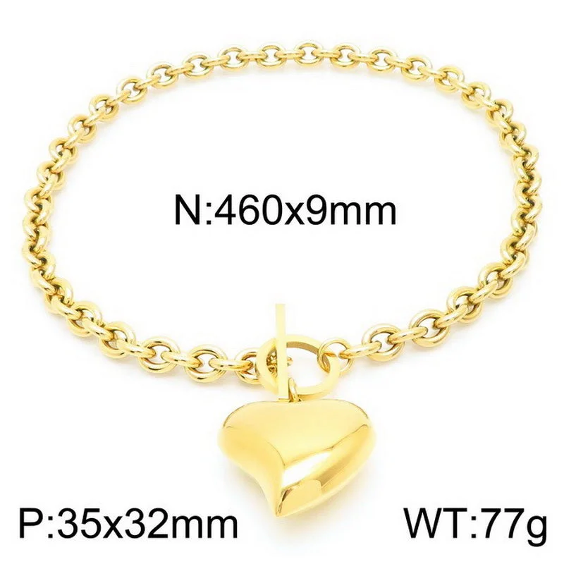 Gold Heart Necklace