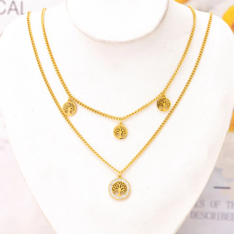 Double Layer Necklaces