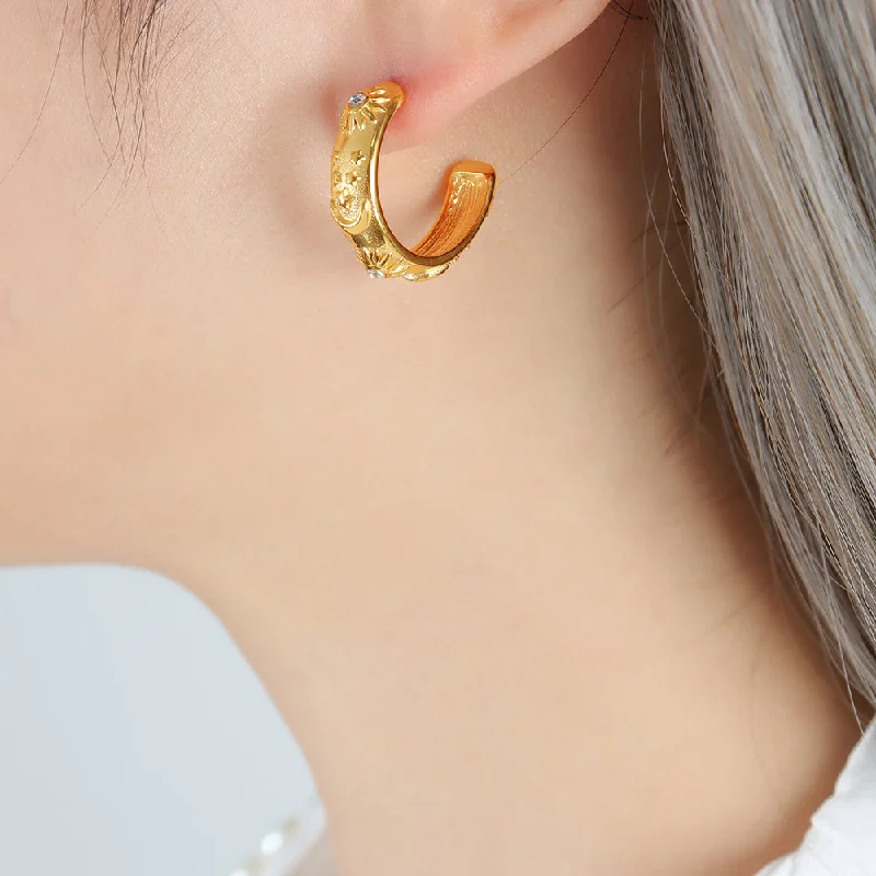 Gold Earrings