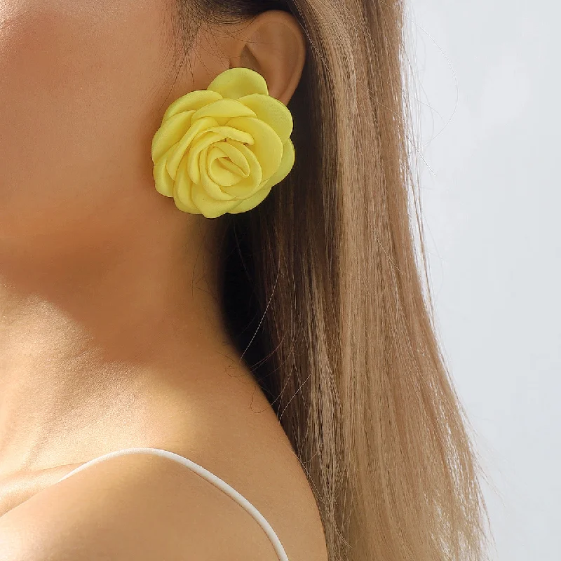 Yellow Earrings