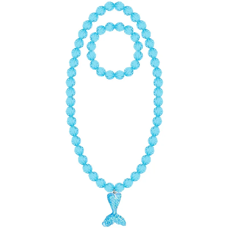 Blue Suit 1 (Necklace Bracelet)