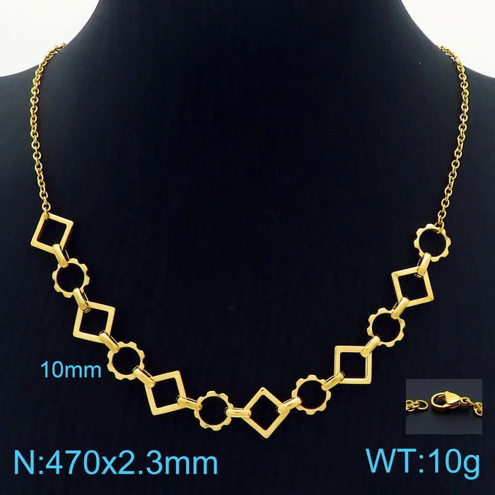 Gold Necklace Kn228929-Z