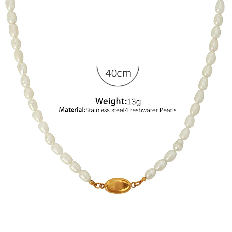 Xl71 Freshwater Pearl Necklace