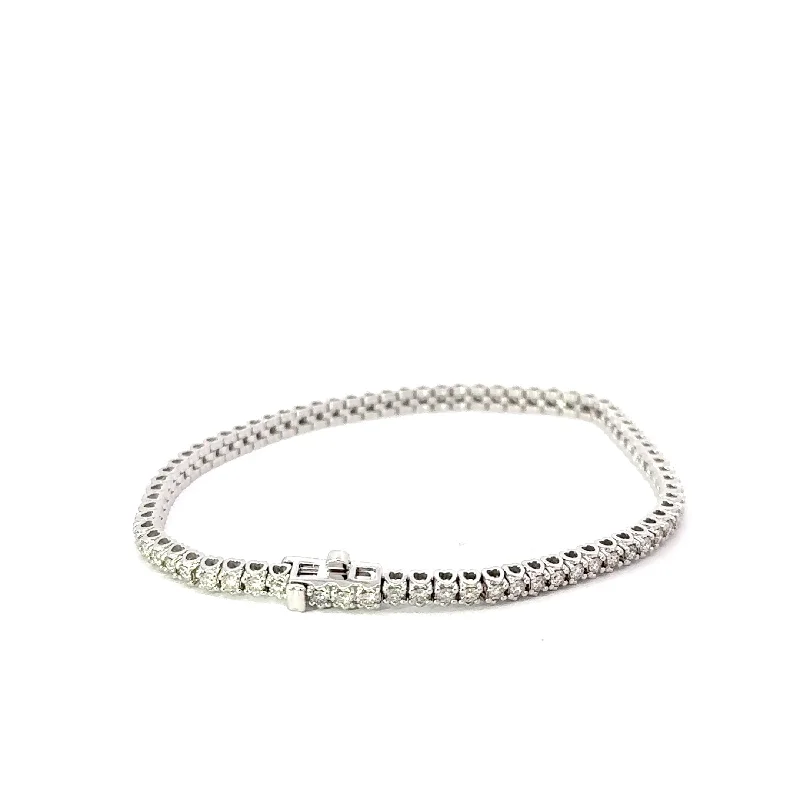 women's bracelets with engraved name -Diamonds Bracelet