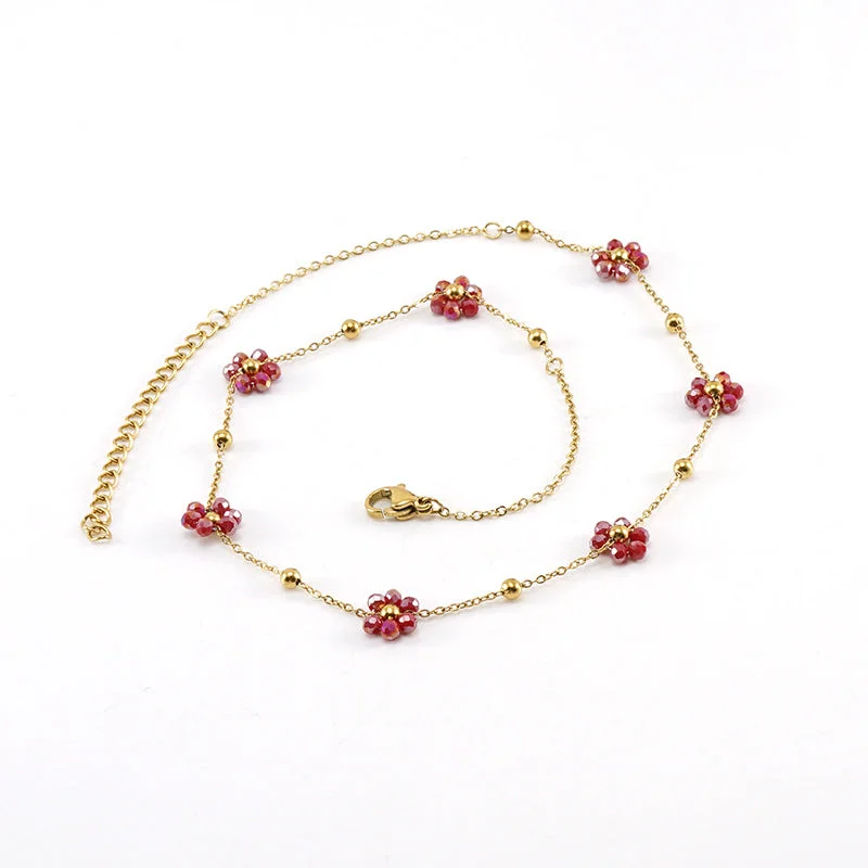 Dark Red-Necklace