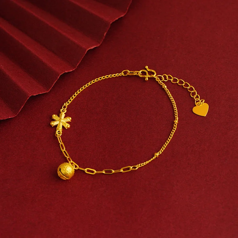 Snowflake Bell Bracelet S2082