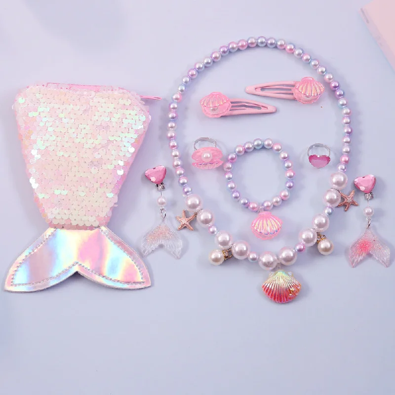 Pink Shell 9-Piece Set [Opp With Packaging]]