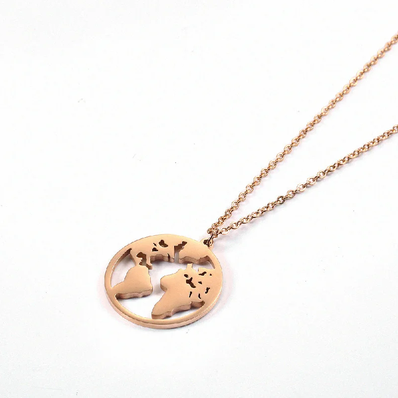 Ln1210 Rose Gold Necklace