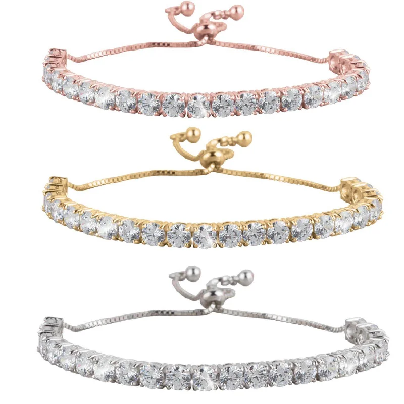 women's bracelets with charm bracelet -Roxanna Bracelet - Set Of 3