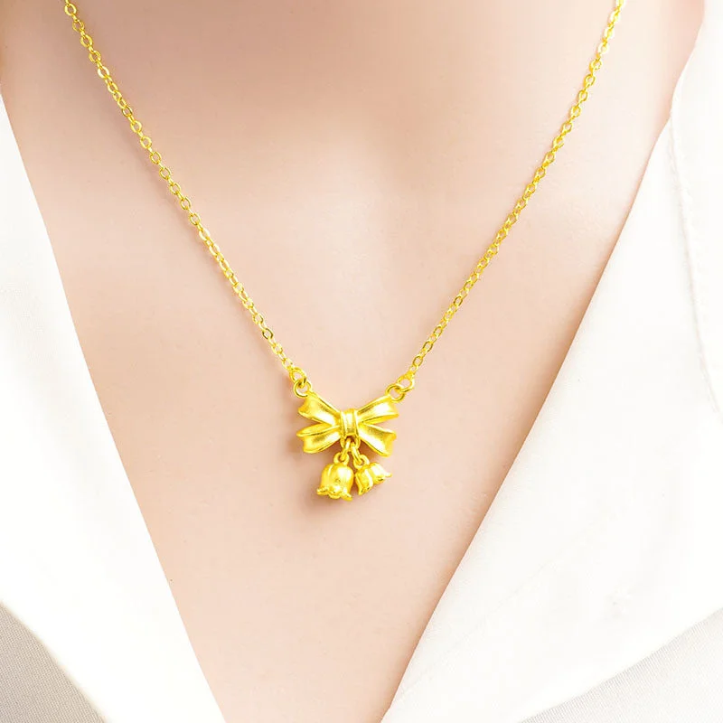 Lily Open Necklace# X2148