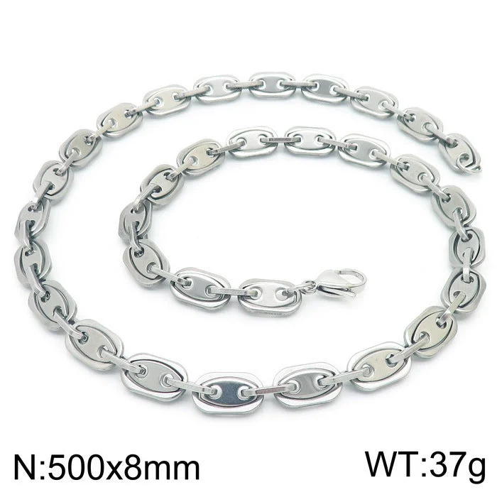 B Steel Necklace 50cm