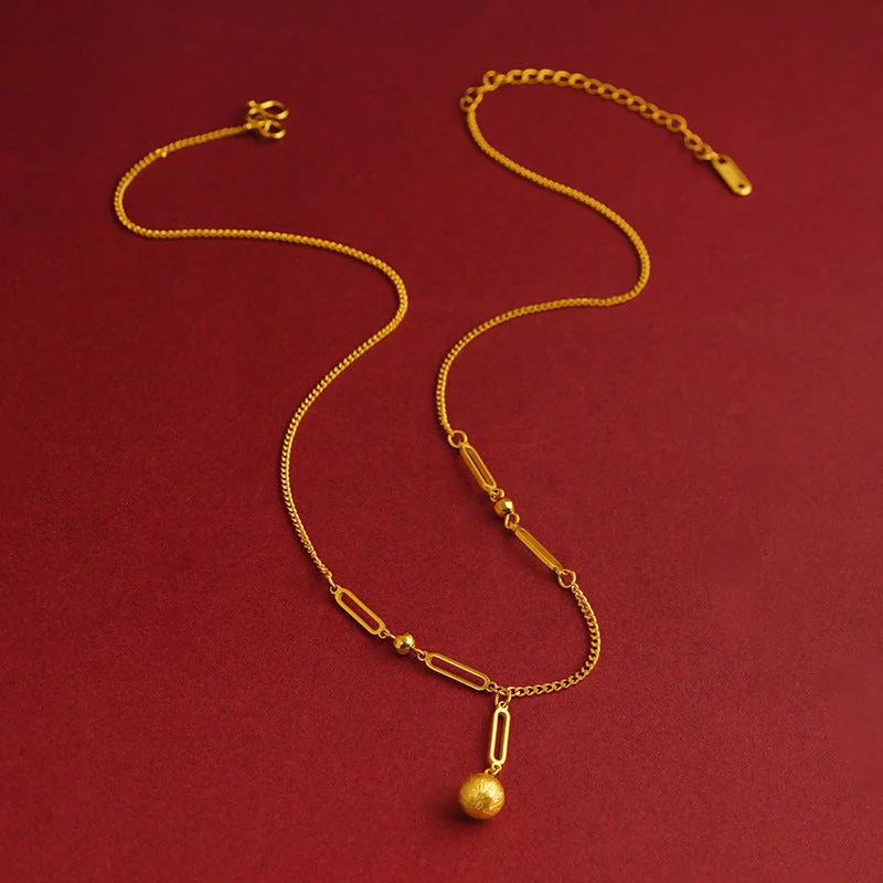 X2094 Ball Bing Necklace