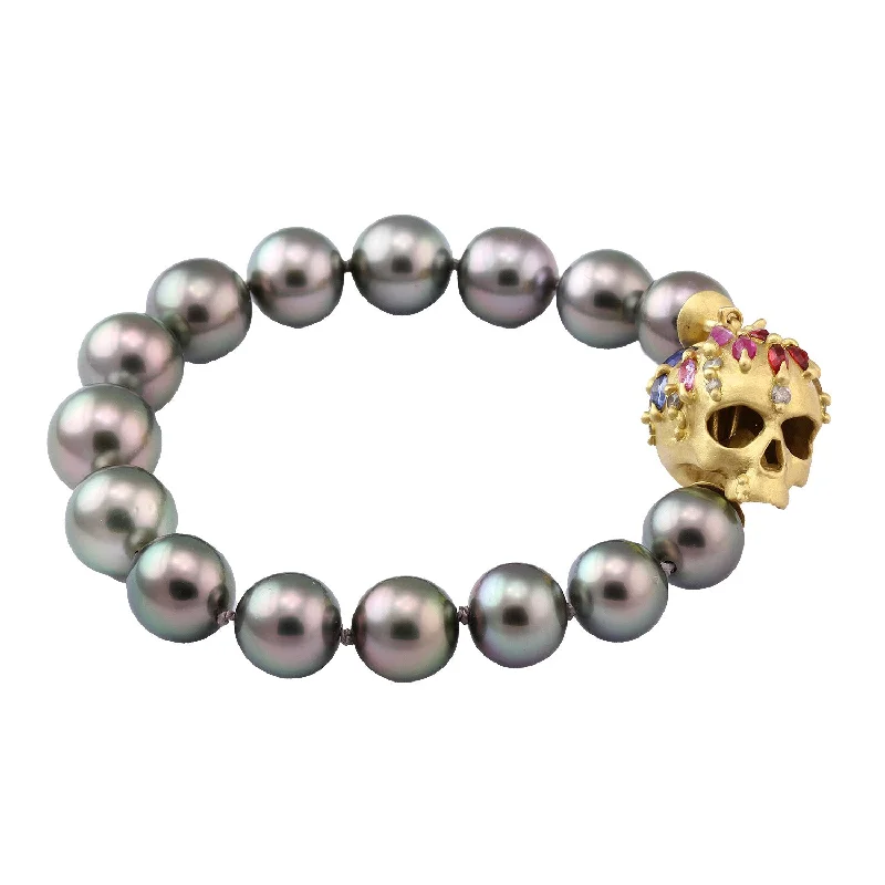 women's bracelets with pearl accents -Enchanted City Pearl Bracelet